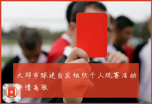 大邱市球迷自发组织千人观赛活动热情高涨